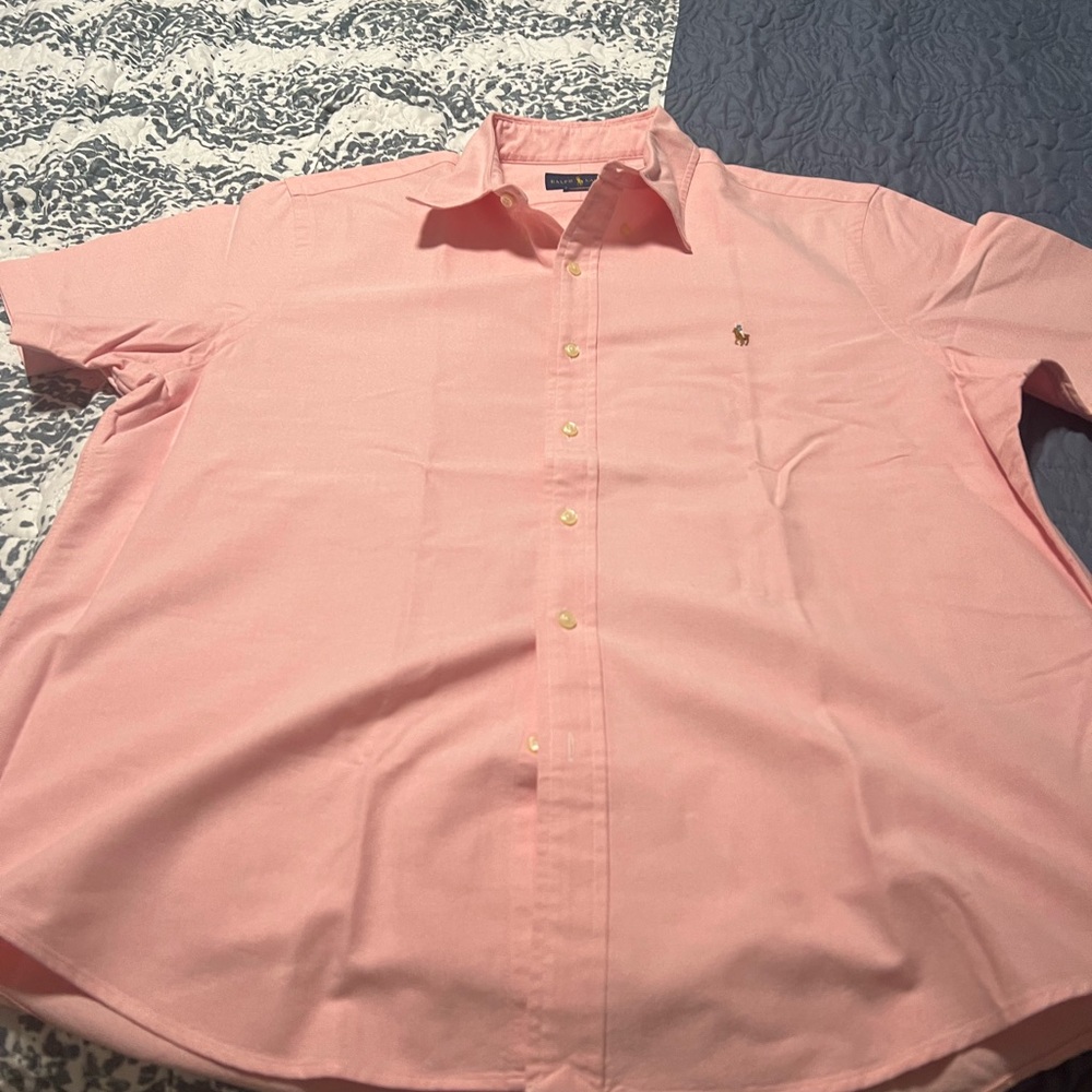 Polo by Ralph Lauren Pink Casual Button Down Shirt
